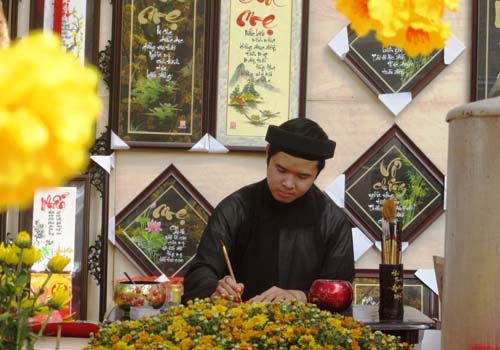 Phố ông đồ tài hoa ở Sài Gòn